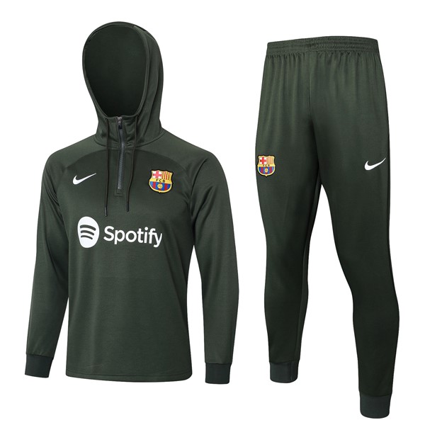 Sudadera Con Capucha Barcelona 2024 Verde